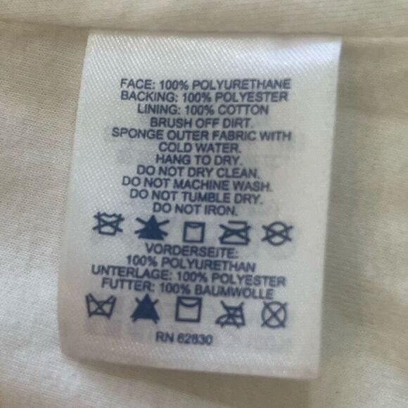 Lands End Kids Girls Gingham Red & White Hooded Rain Coat Sz M Preowned - Picture 6 of 11